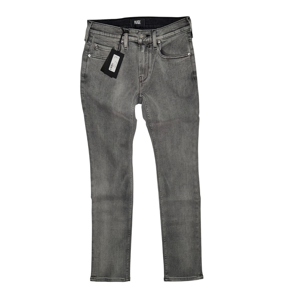 PAIGE Federal Slim Straight Gaines Grey Transcend Vintage Mens 28 NWT